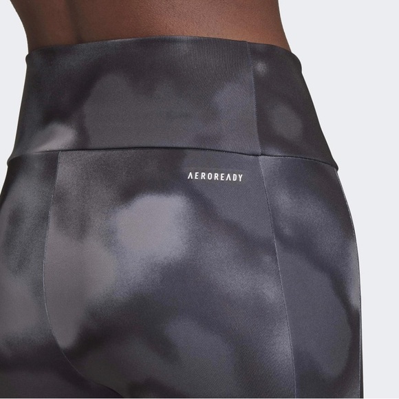 Adidas Women’s Grey and Black Leggings - Picture 5 of 5